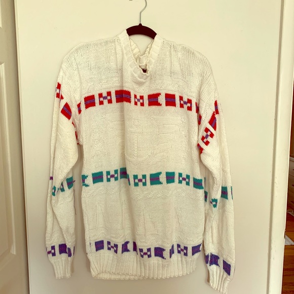 BOAT/US Signal Collection Cable Sweater - Picture 1 of 5